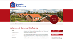 Desktop Screenshot of brammingbolig.dk