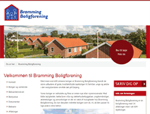 Tablet Screenshot of brammingbolig.dk